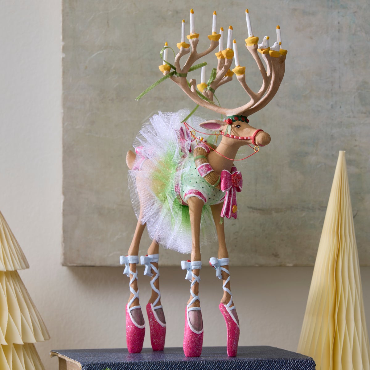 Patience Brewster Dash Away Dancer Reindeer Figure - Image 2