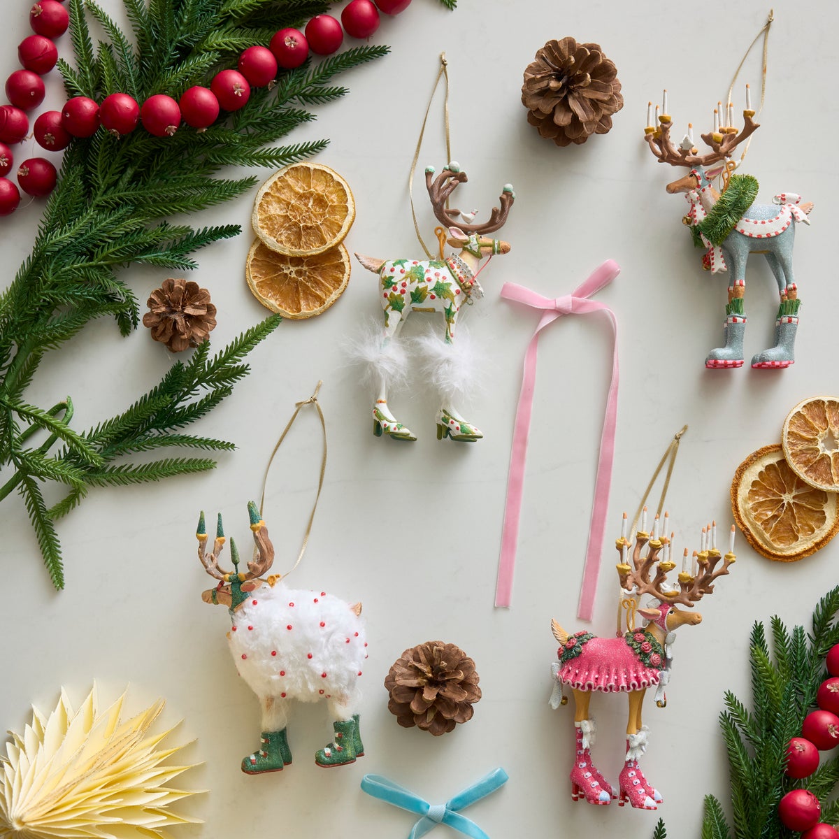 Patience Brewster Dash Away Vixen Reindeer Ornament - Image 3