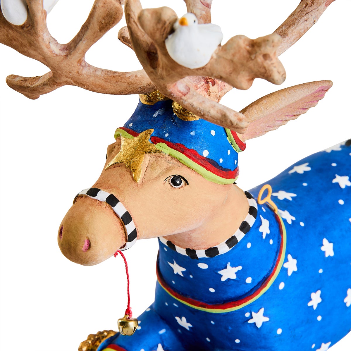 Patience Brewster Dash Away Sitting Comet Reindeer Figure - Image 6