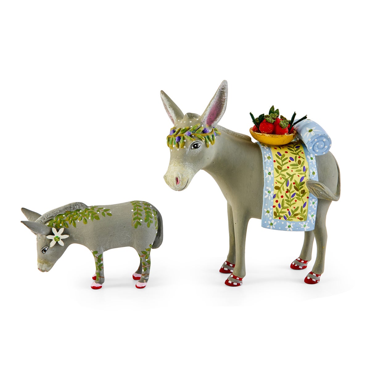 Patience Brewster Nativity Mother & Baby Donkey Figures - Image 6