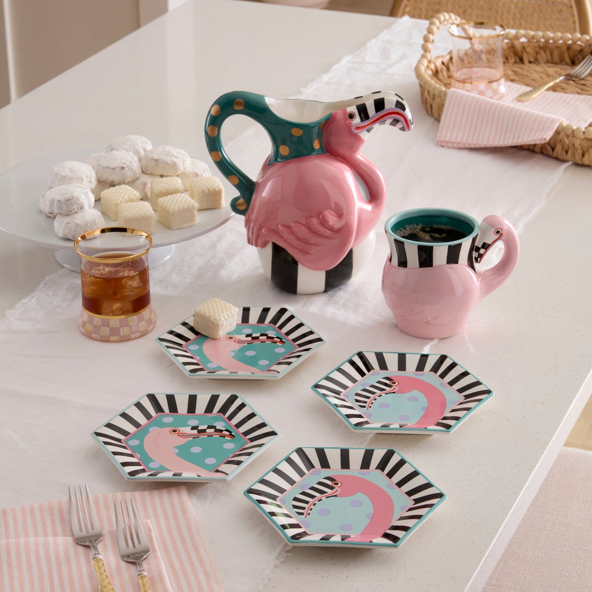 Patience Brewster Flamingo Ceramic Mug - Image 4