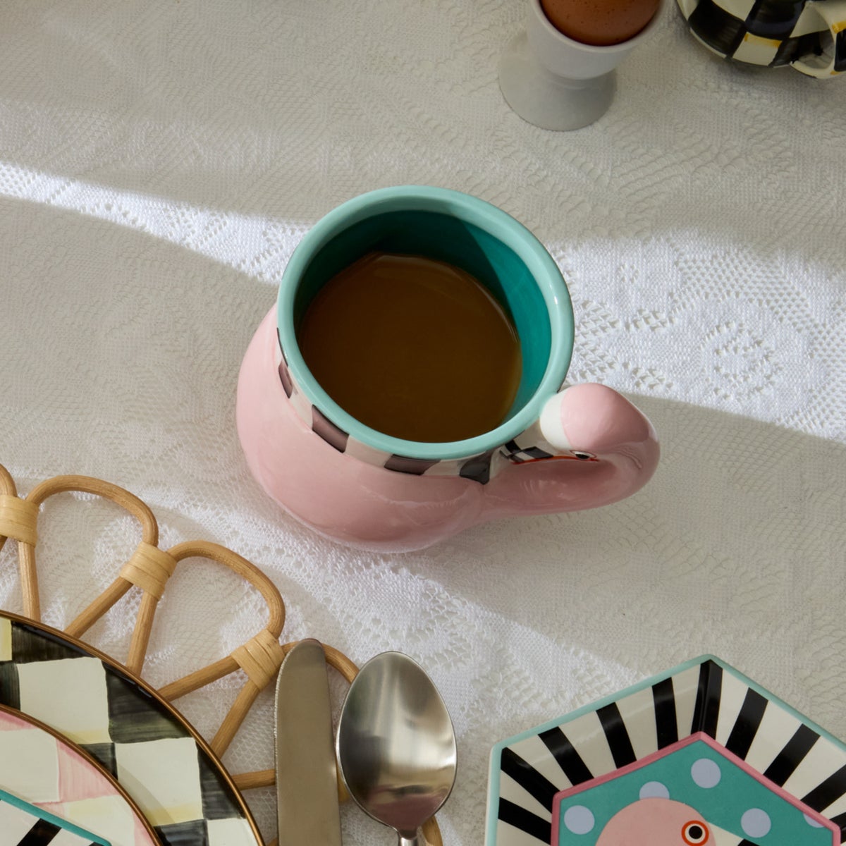 Patience Brewster Flamingo Ceramic Mug - Image 6