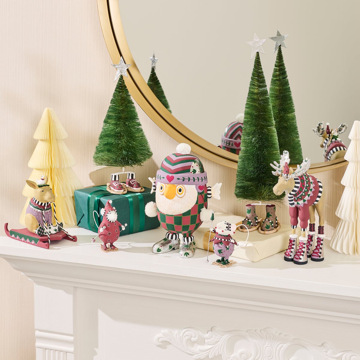 Patience Brewster Mooseltoe Sisal Trees, Set of 2 - Image 2