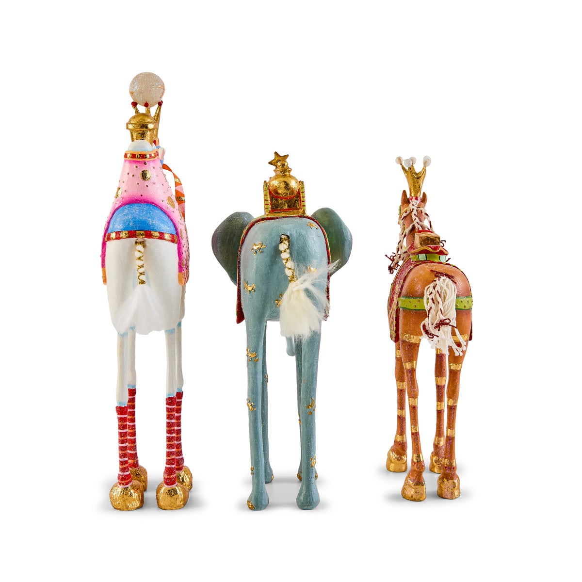 Patience Brewster Nativity Magi Animal Figures, Set of 3 - Image 8