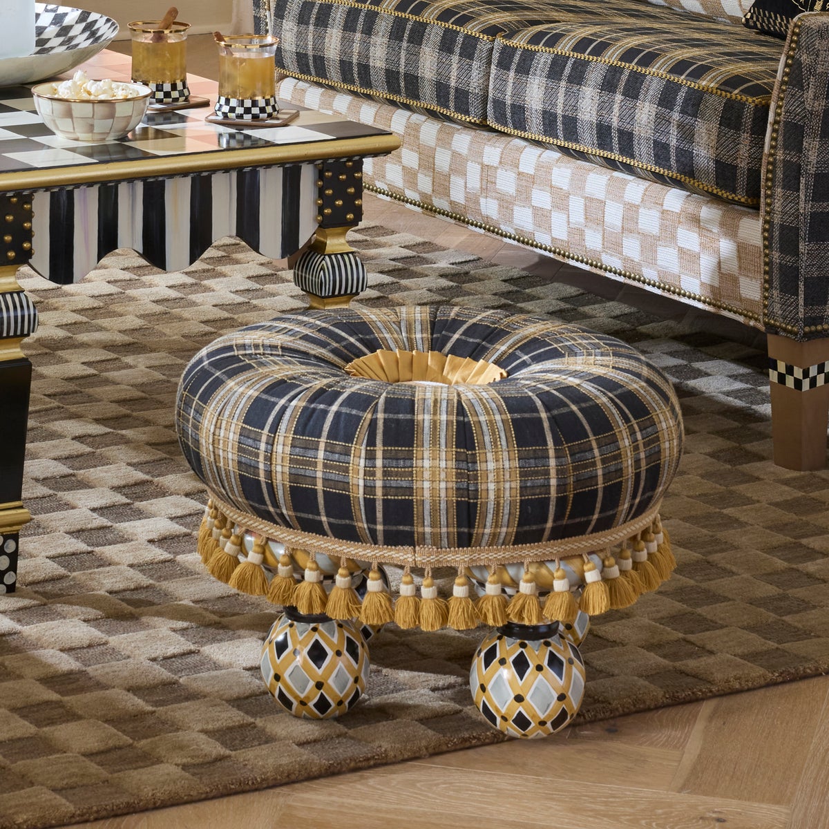 Mad for Plaid Tuffet - Image 6