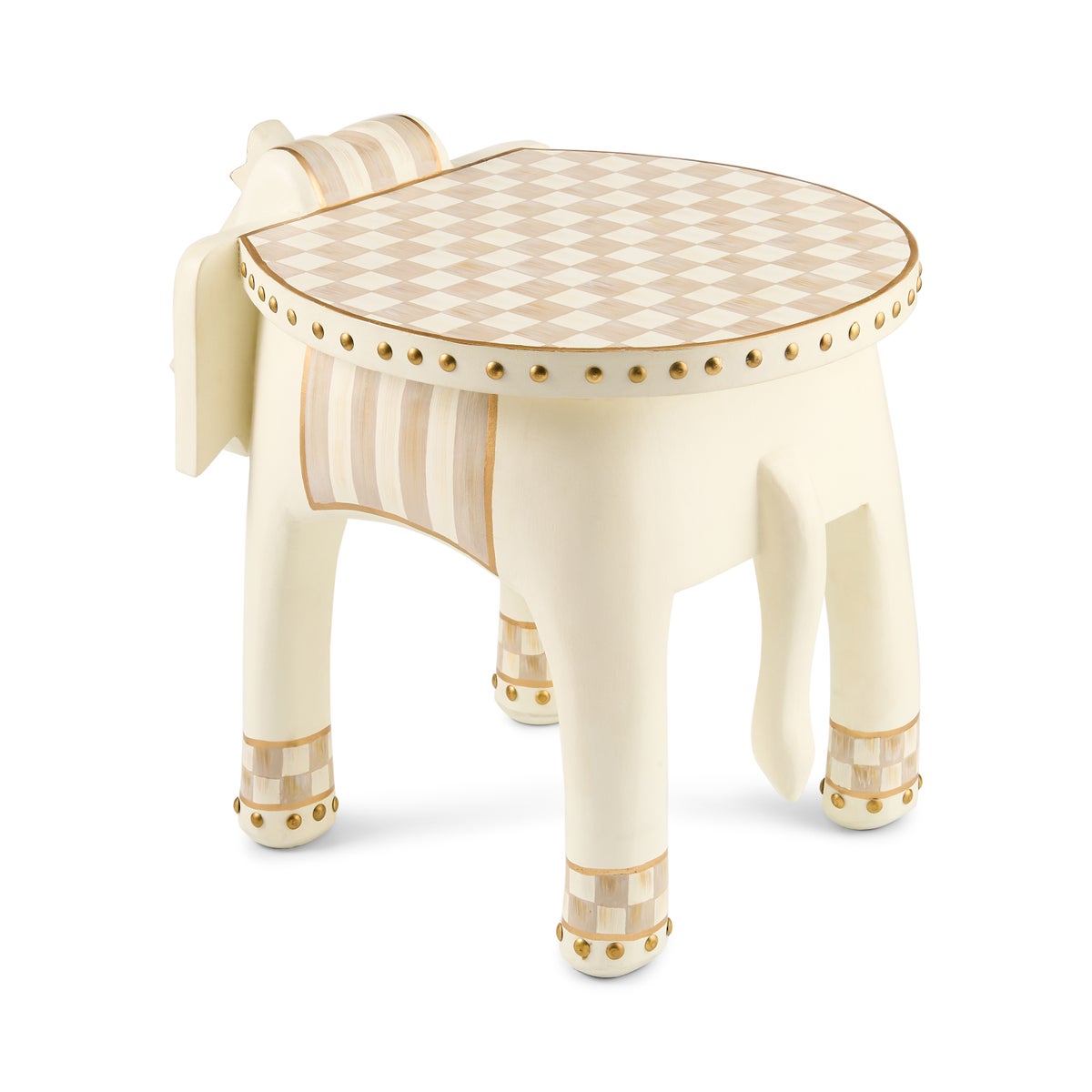 Mocha Elephant Accent Table - Image 3