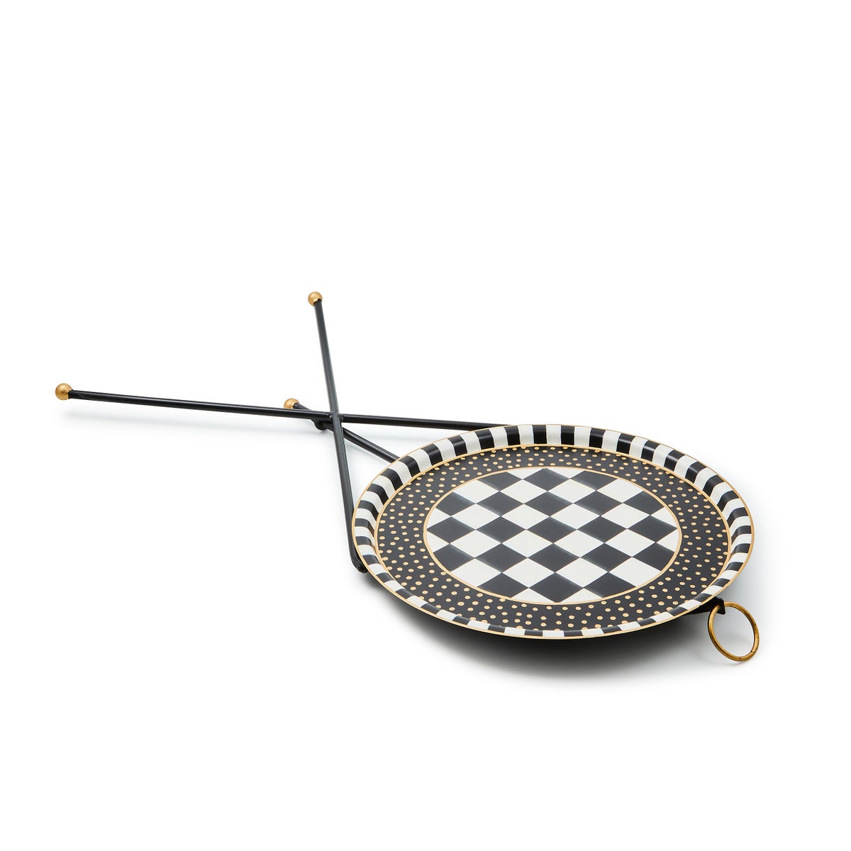 Tilt Top Black Tripod Table - Image 4