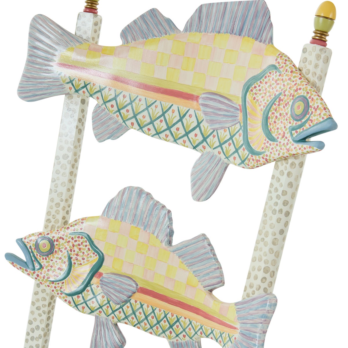Freckle Fish Chair - Black & White Seat - Image 7