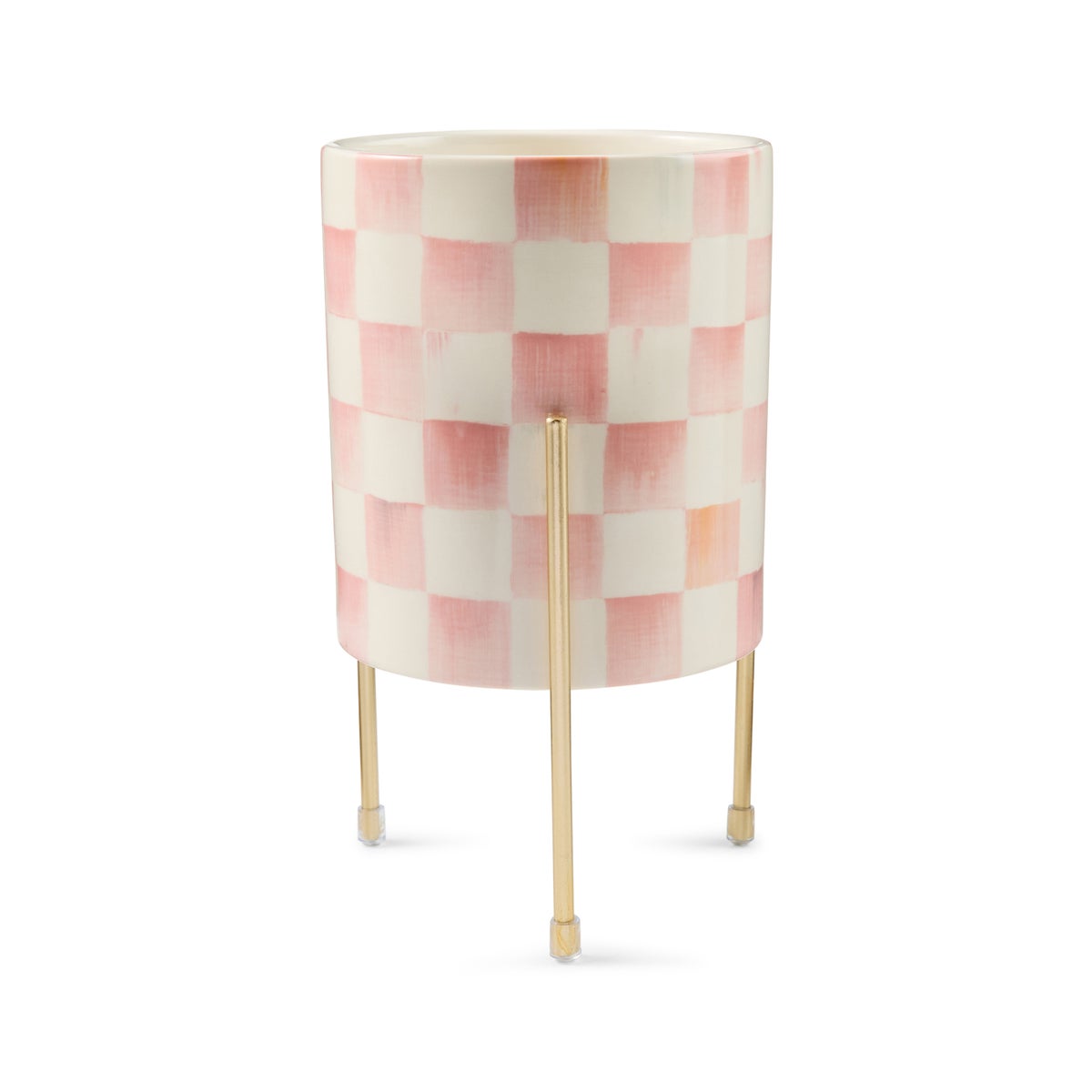 Rosy Check Tabletop Planter