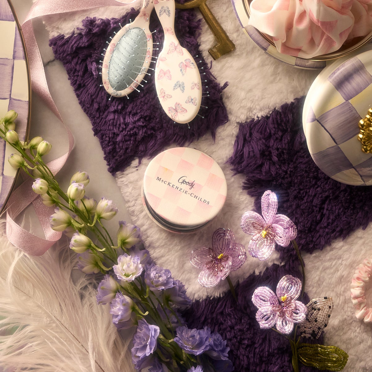 Goody Rosy Check Compact Mirror - Image 8