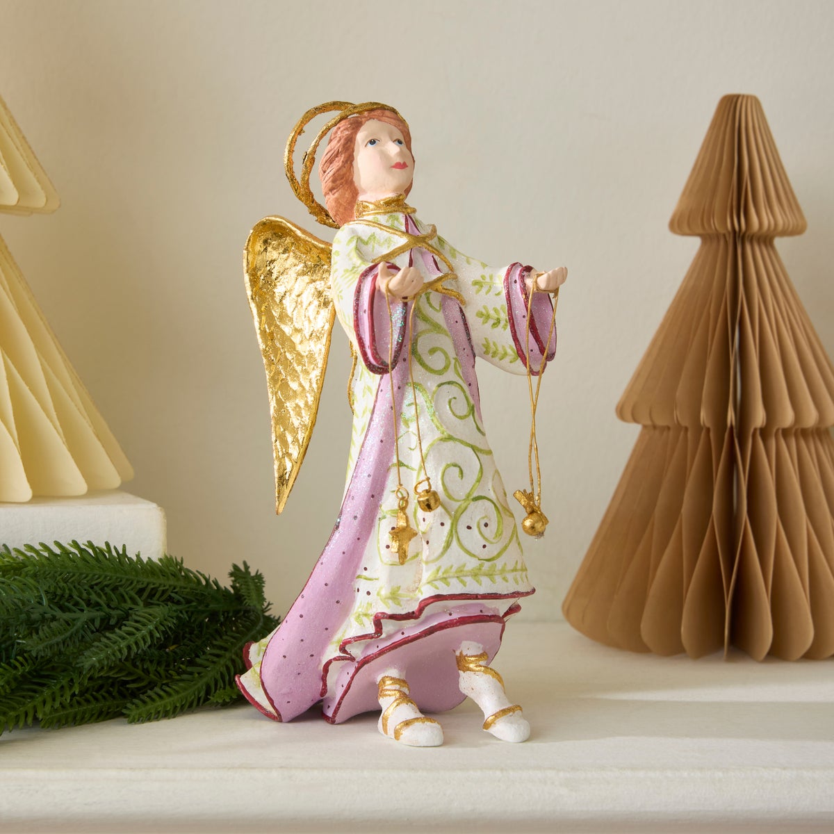 Patience Brewster Nativity Rejoicing Angel Figure - Image 2