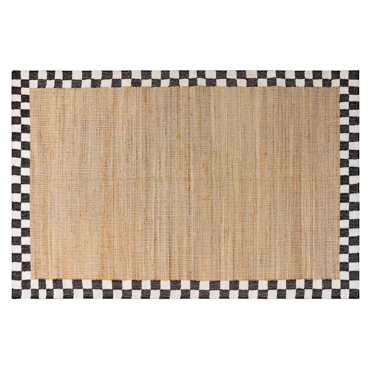 Check Jute 5' x 8' Rug