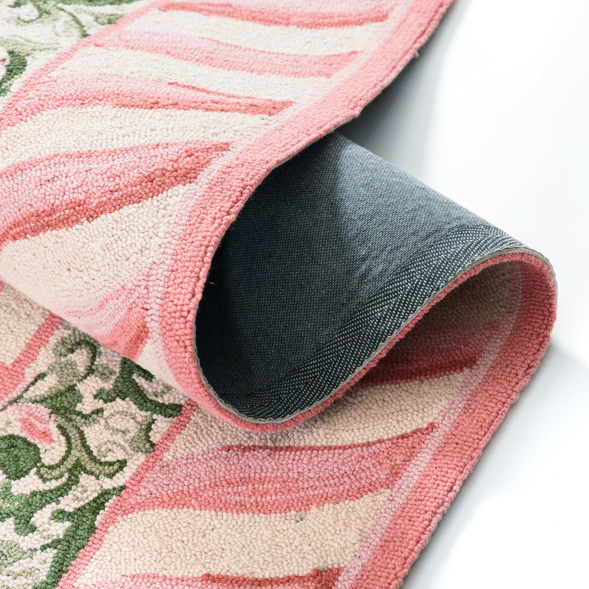 Rosy Check 8' x 10' Rug - Image 2