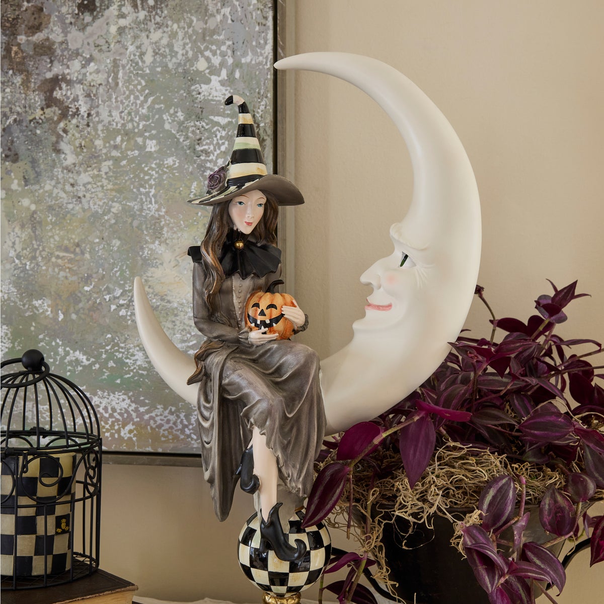 Spellbound Witch & Moon Figure - Image 5