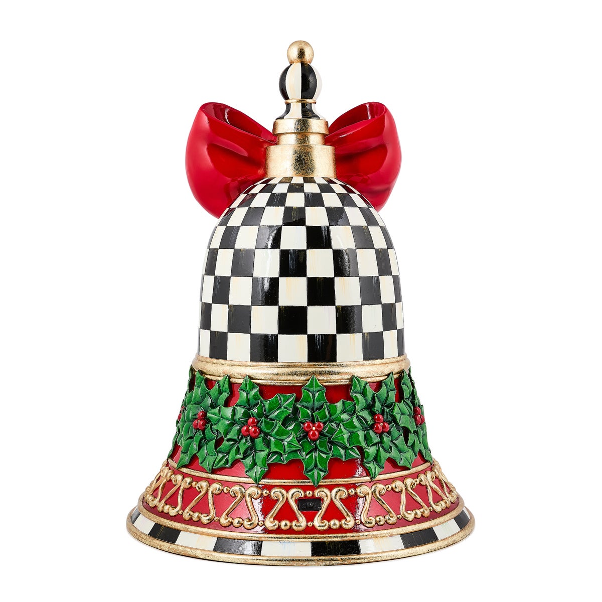 Holly Illuminated Trophy Bell - Image 2