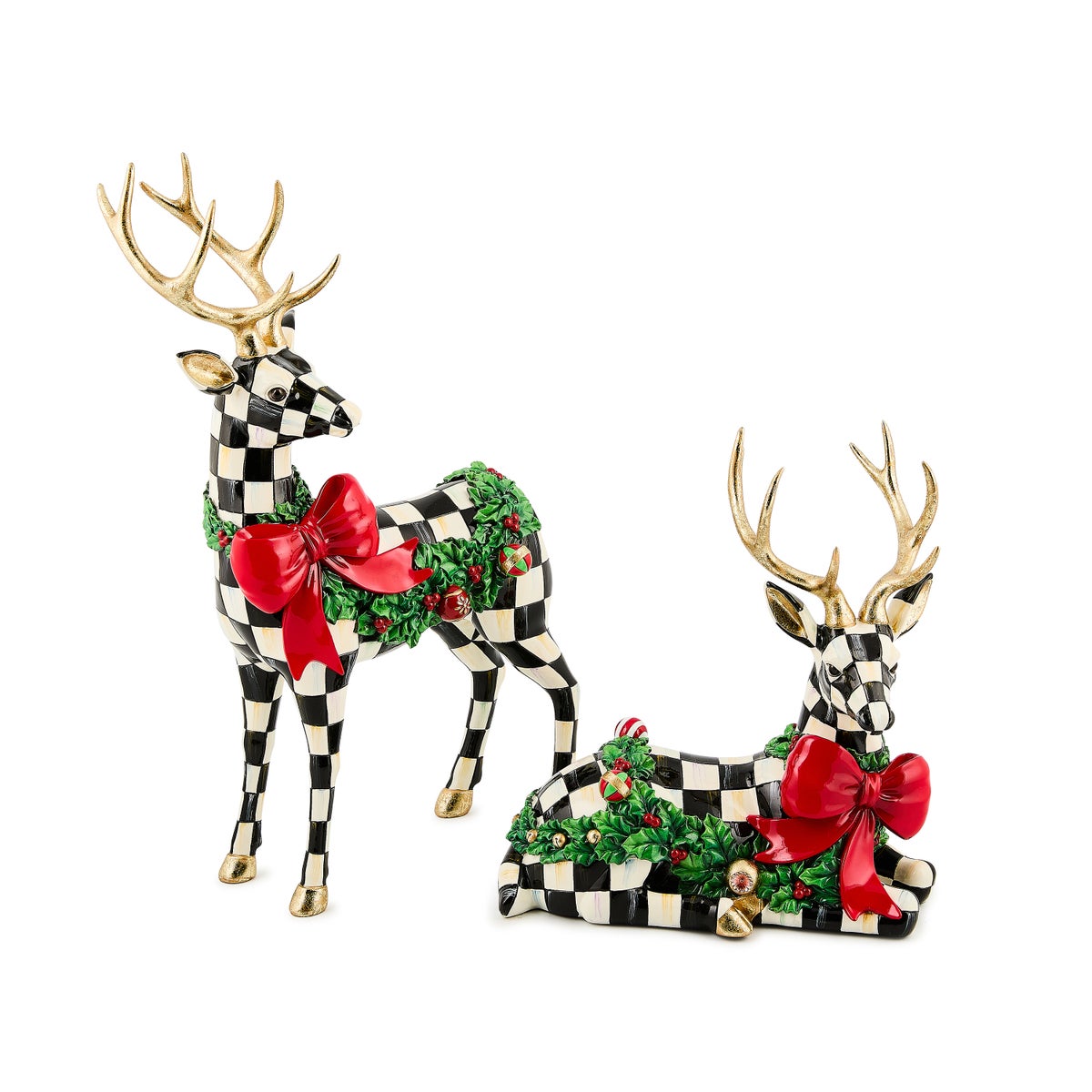 Holly Check Resting Deer - Image 4