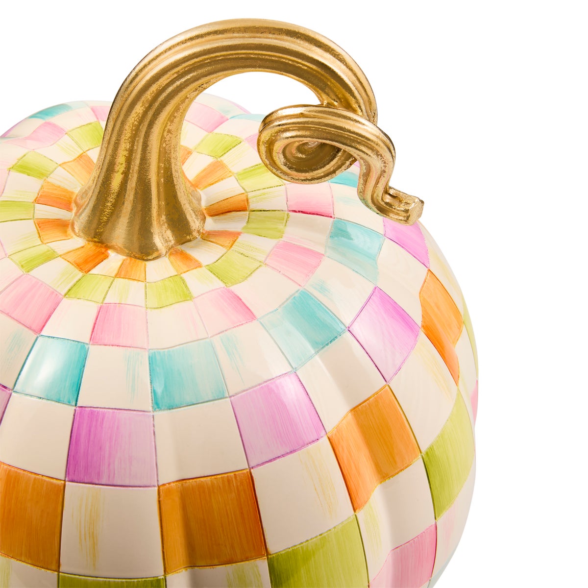 Multi Check Medium Pumpkin - Image 3