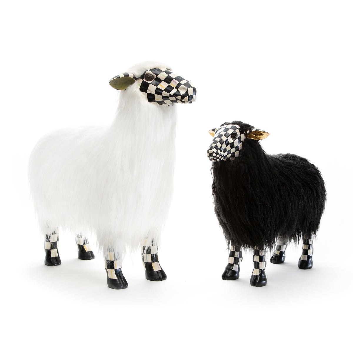 Courtly Check Black Sheep - Small - Image 3