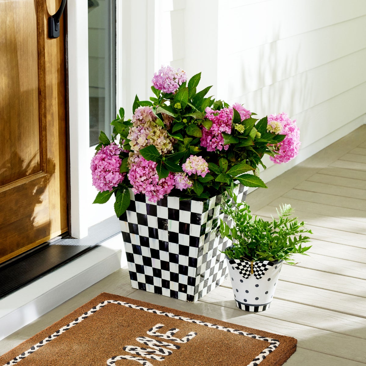 Pink Hydrangea Urn Filler - Image 2