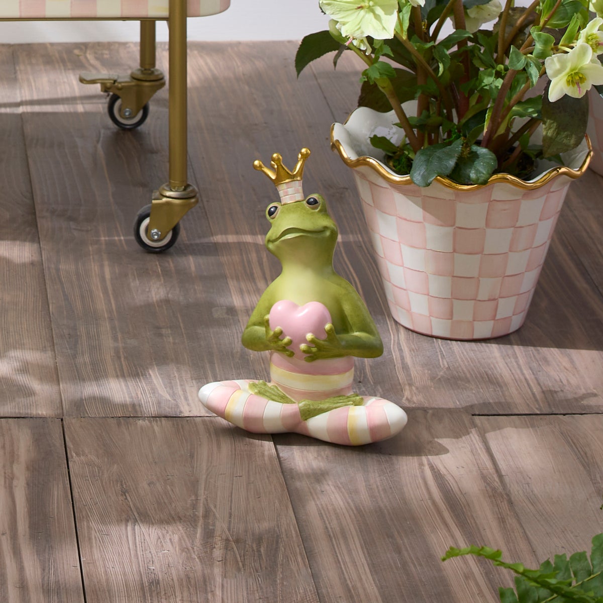 Rosy Fergal the Frog with Heart Decor - Image 7