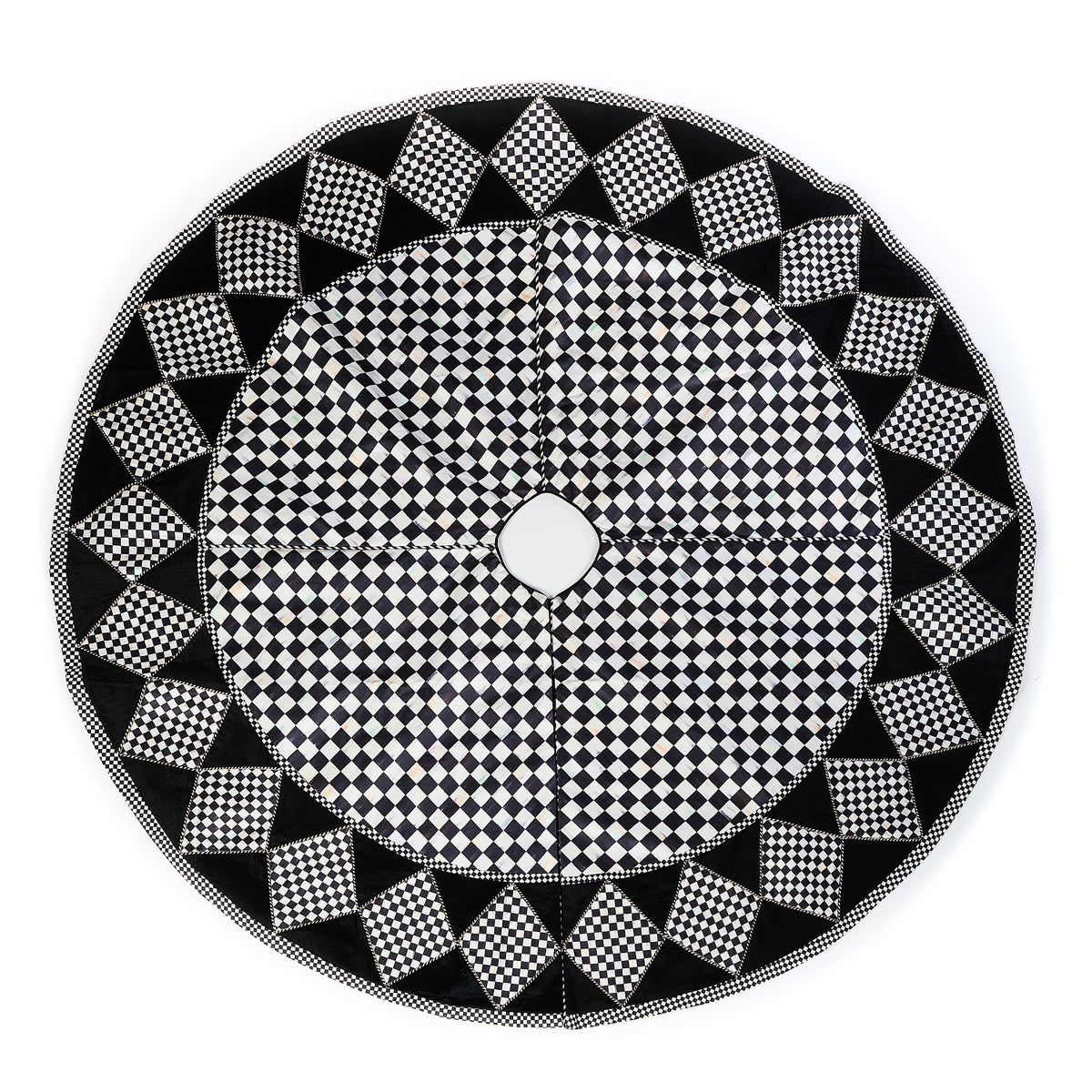 Courtly Harlequin Tree Skirt