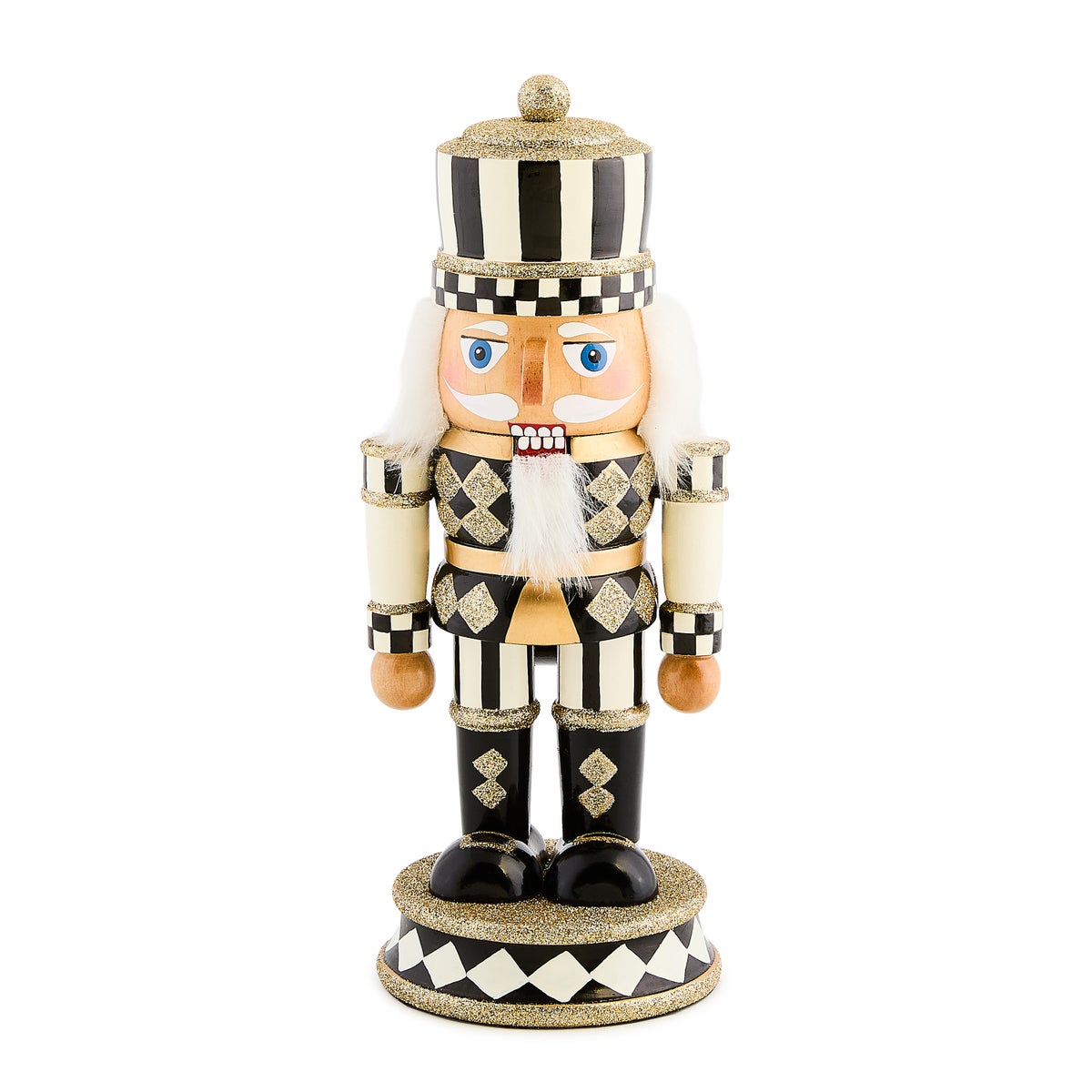 Courtly Harlequin Short Nutcracker