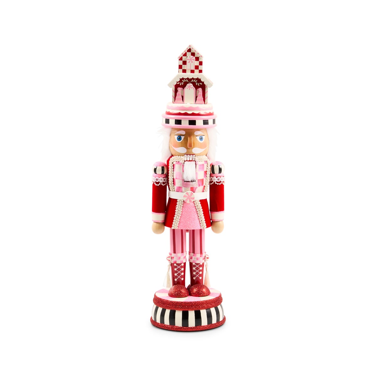 Ruby Red Wood Nutcracker