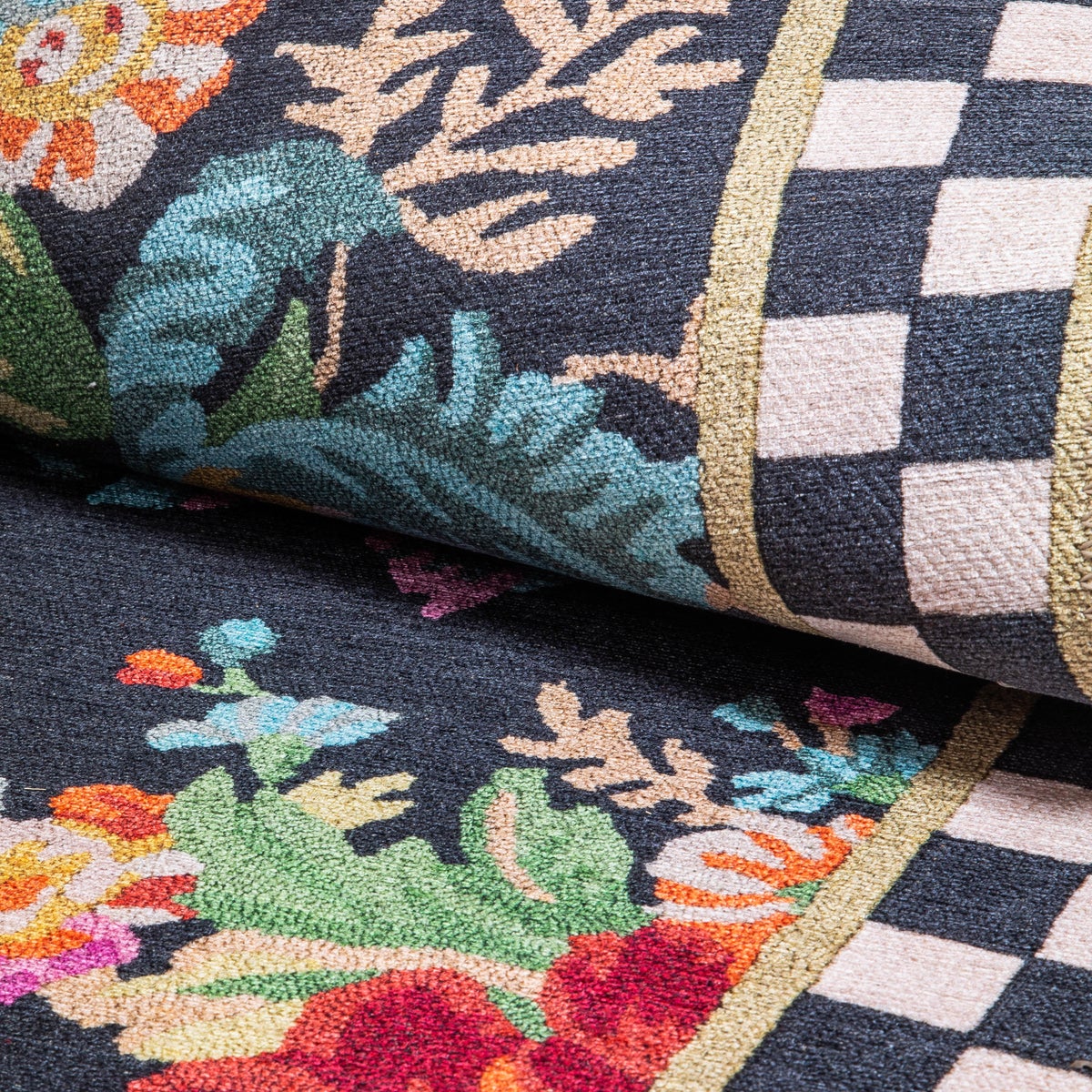Flower Market 3' x 5' Washable Rug - Image 3