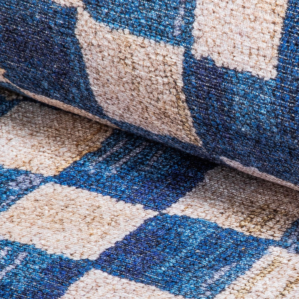 Truly Royal Check 2'6" x 8' Washable Runner - Image 3