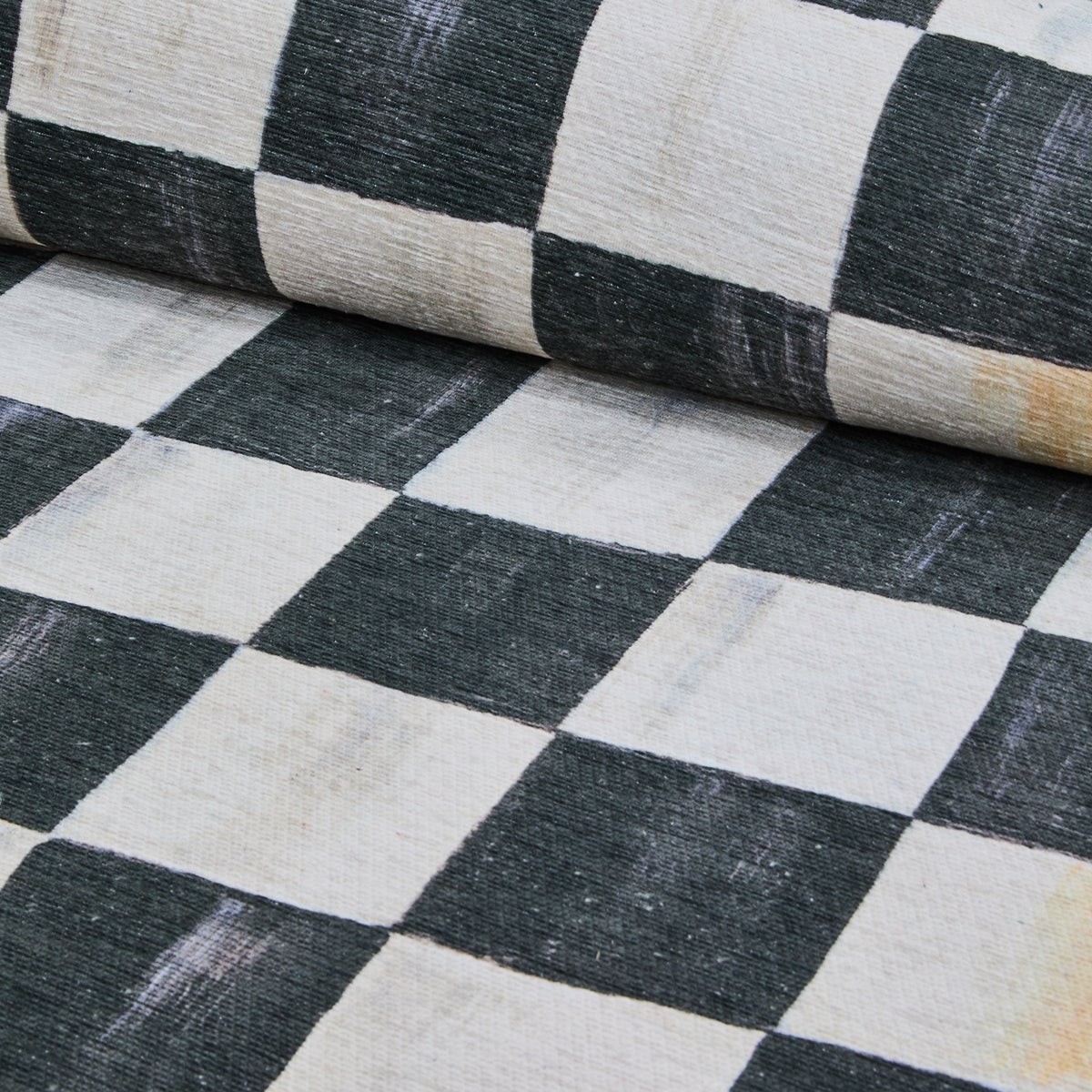 Courtly Checkered 5' x 7'6" Washable Rug - Image 2