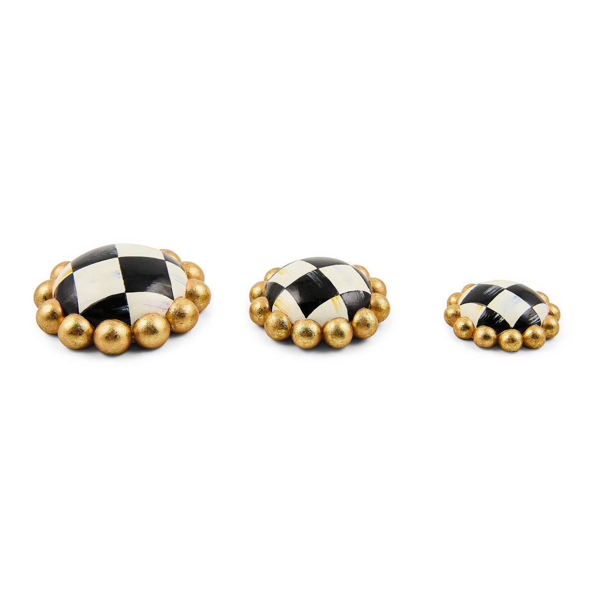 Courtly Check Magnets, Set of 3 - Image 2