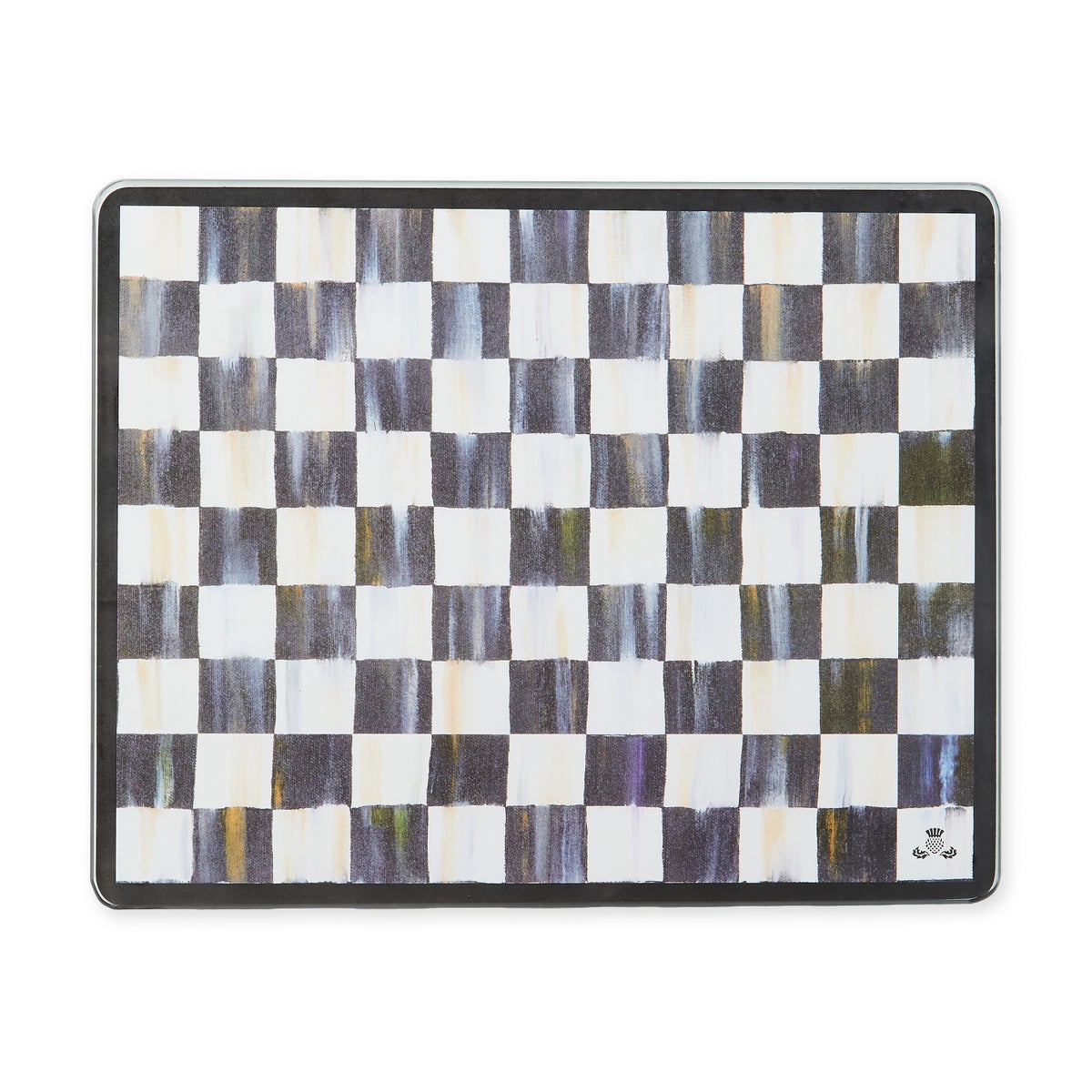 Courtly Check Glass Cutting Boards, Set of 2 - Image 3