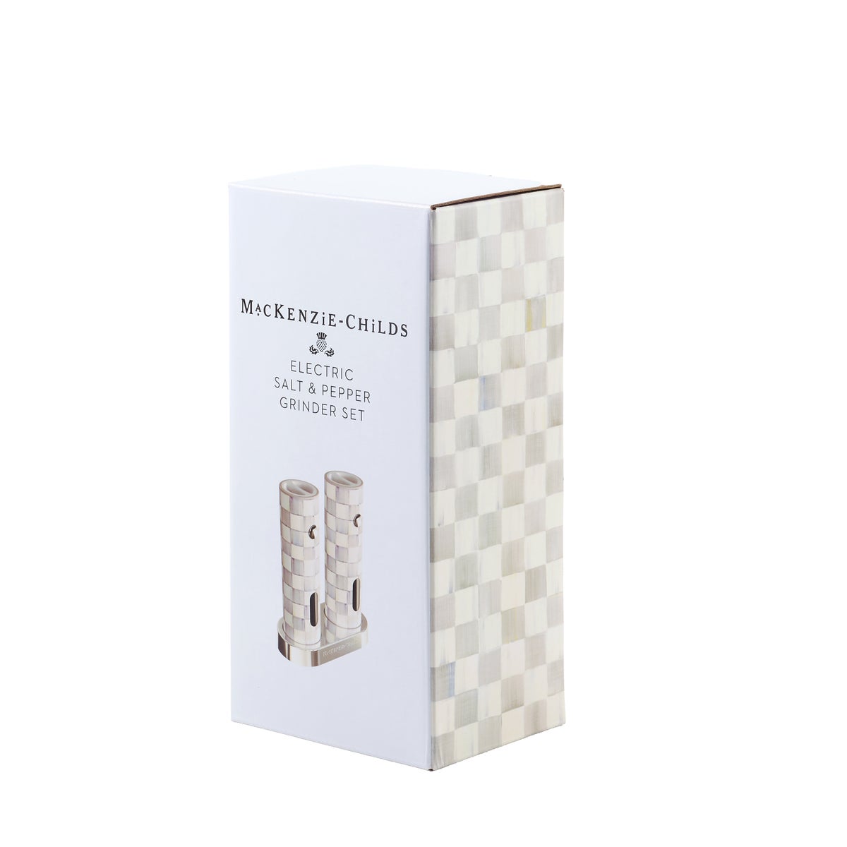 Sterling Check Electric Salt & Pepper Grinder Set - Image 6