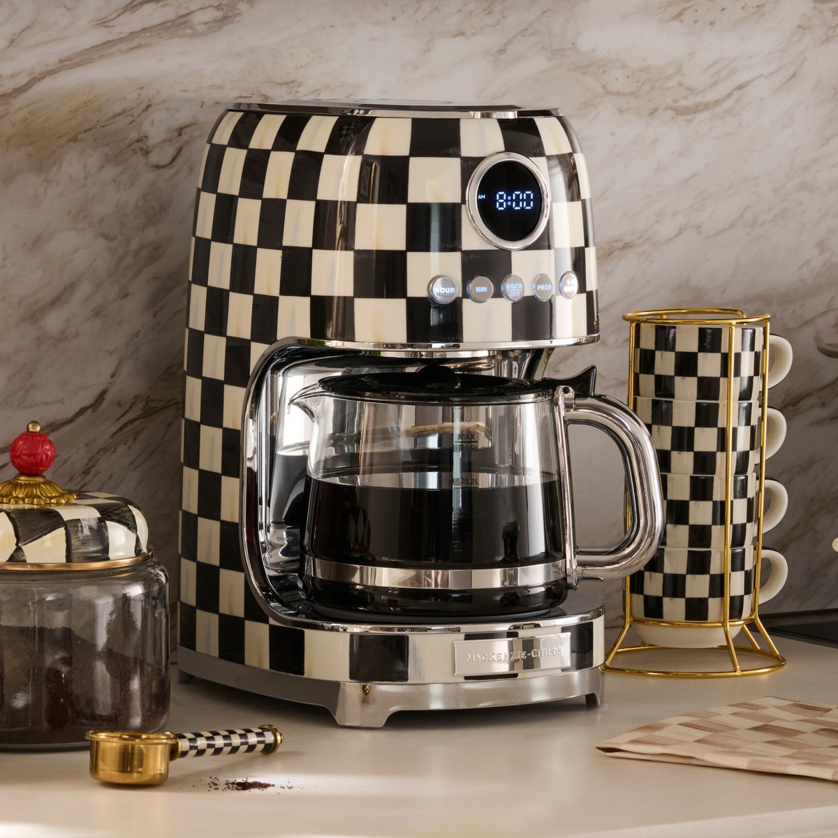 Courtly Check Drip Coffee Maker - Image 2