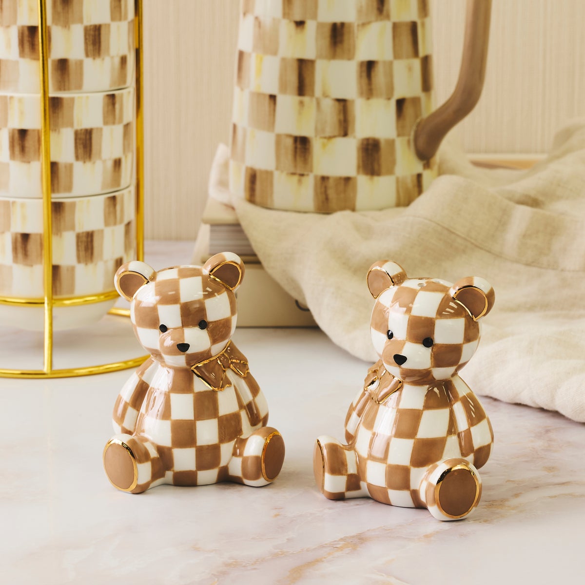 Mocha Bear Salt & Pepper Set - Image 2