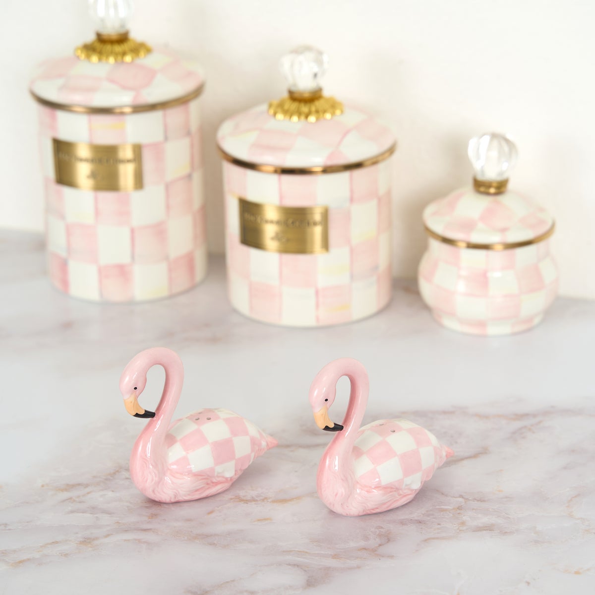 Flamingo Salt & Pepper Shaker Set - Image 2