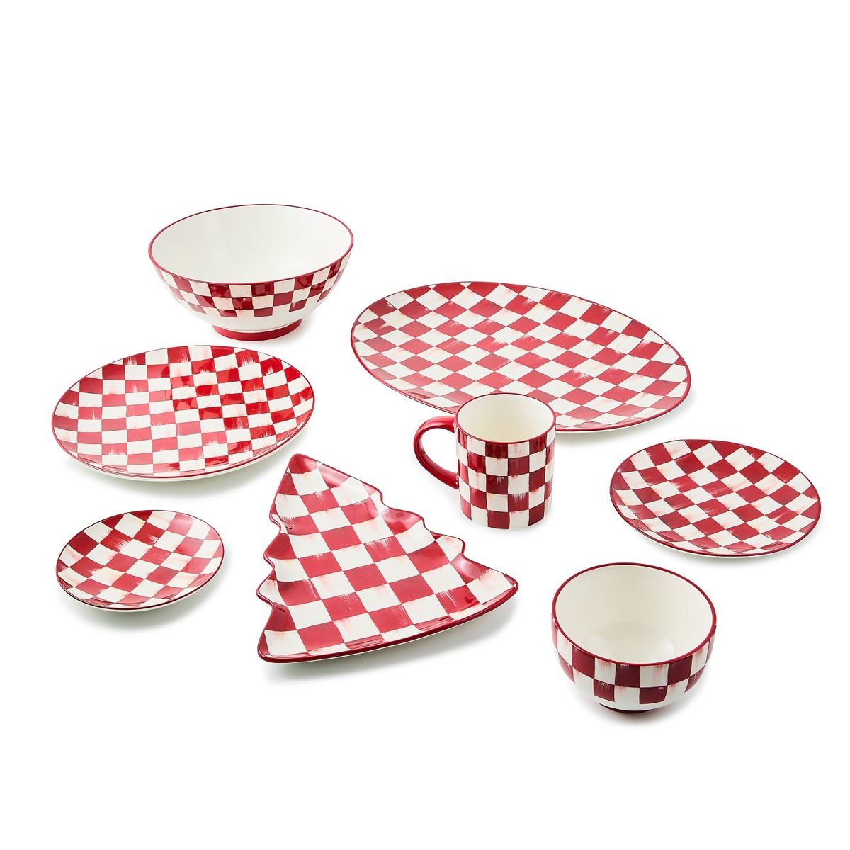 Cherry Check Serving Platter - Image 3