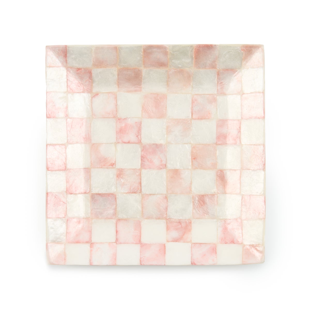 Rosy Check Capiz Catchall Tray - Image 3
