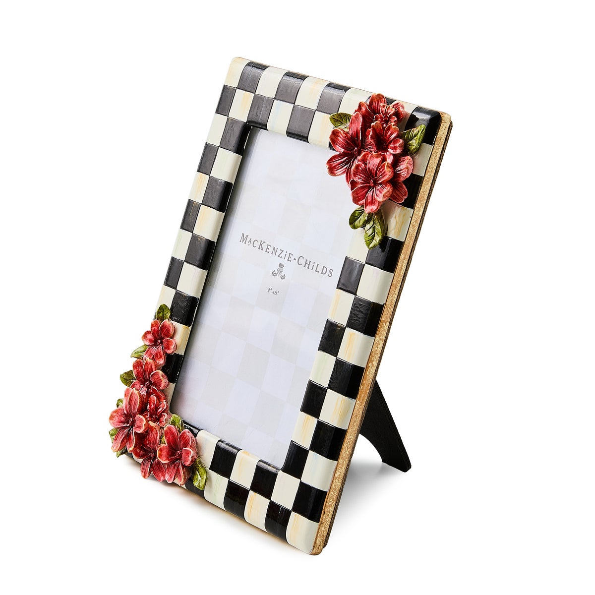 Courtly Check Floral 4" x 6" Frame - Image 2