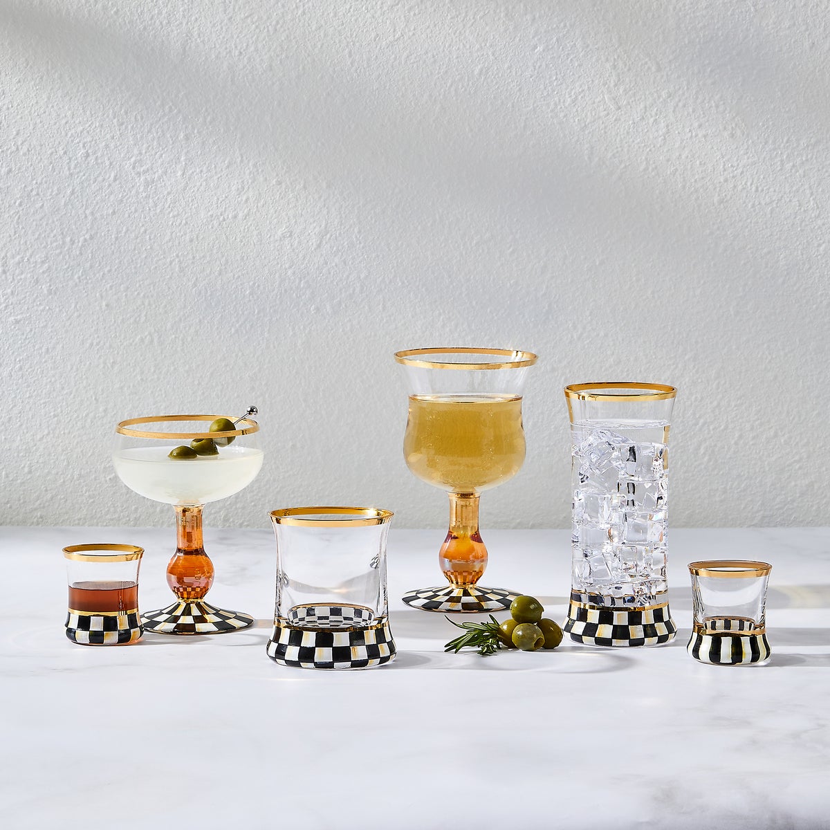 Courtly Check Shot Glass - Image 3