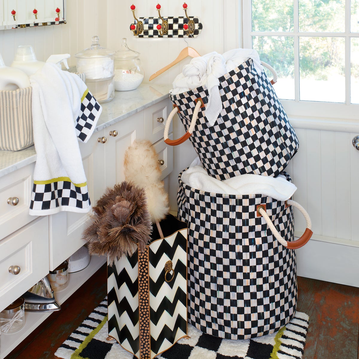 Courtly Check Triple Wall Hook - Image 4