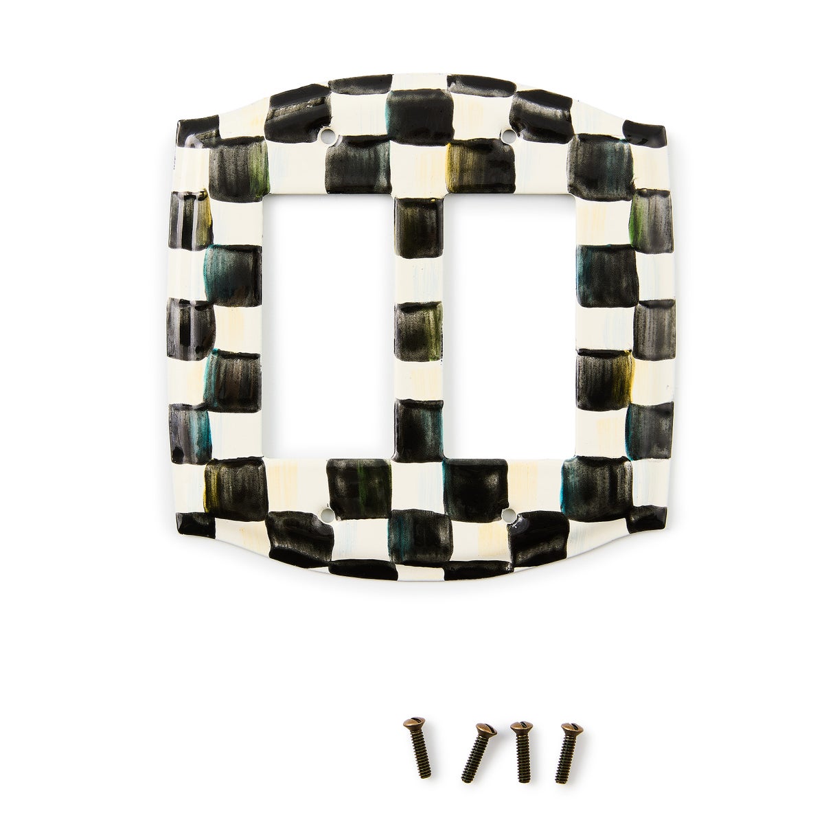 Courtly Check Double Rocker Switch Plate - Image 3