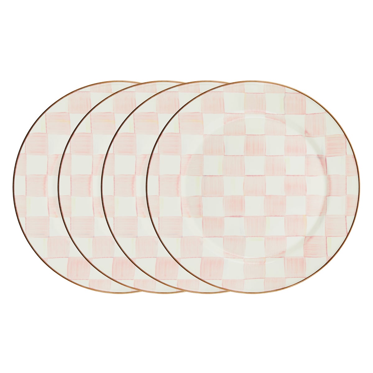 Rosy Check Chargers, Set of 4