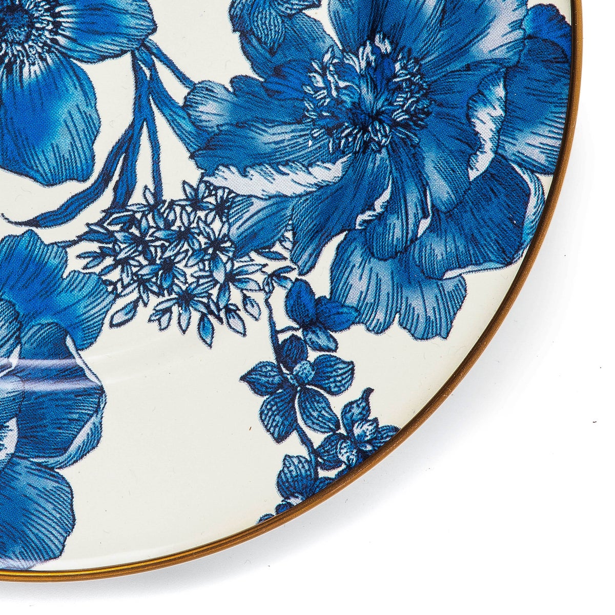 Royal English Garden Enamel Salad/Dessert Plate - Image 2