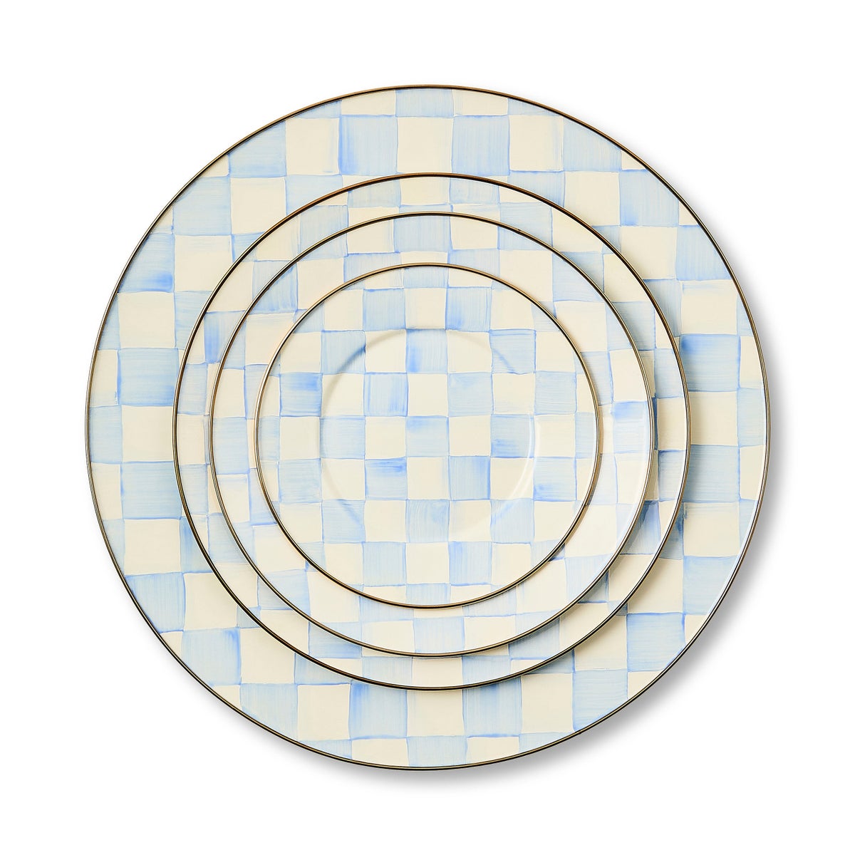 Sky Check Salad/Dessert Plate - Image 4