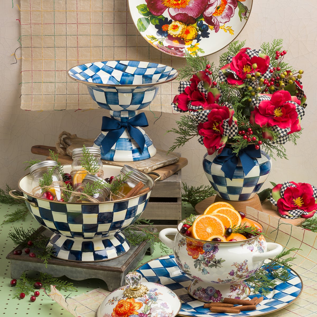 Royal Check Serving Platter - Image 5