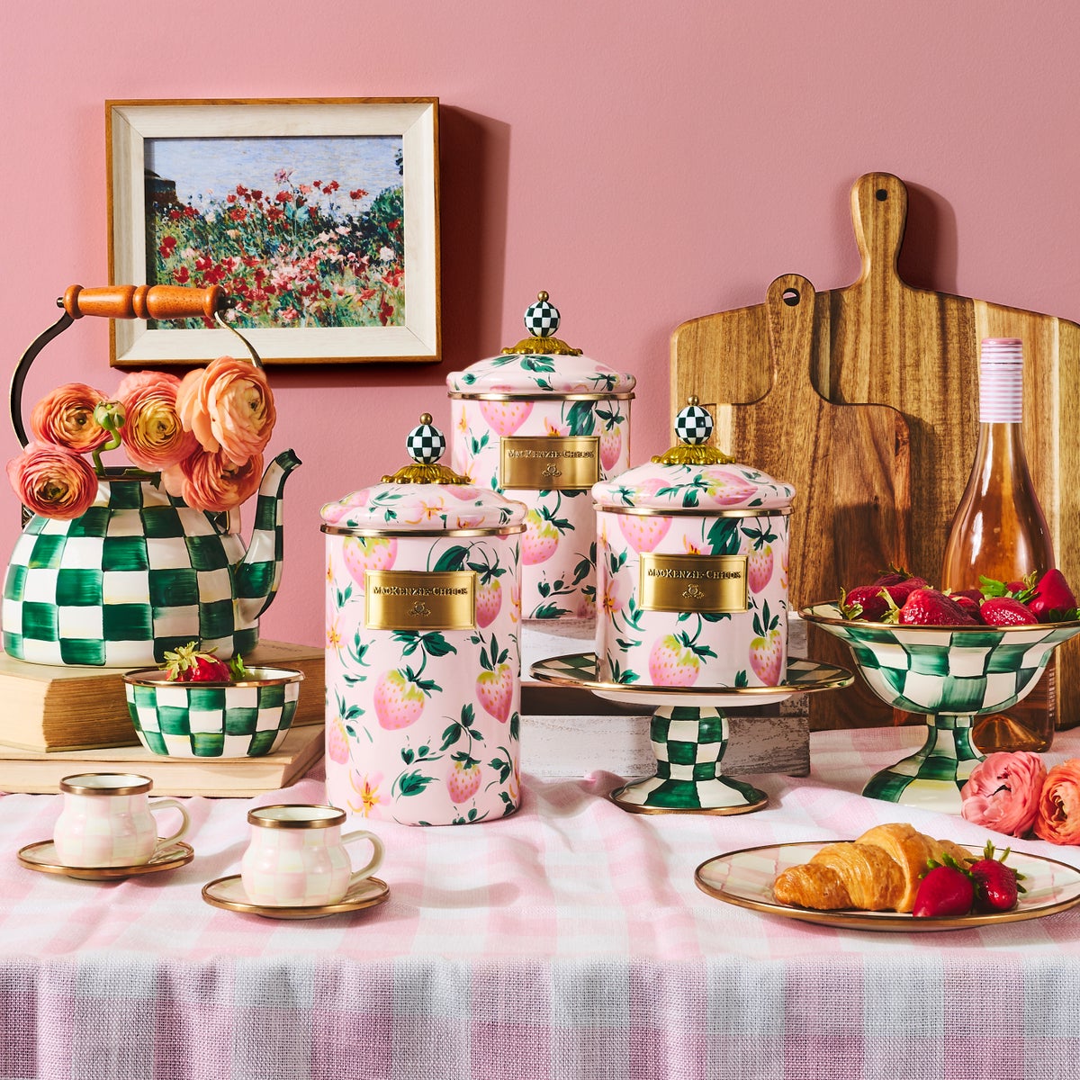 Strawberry Medium Canister - Image 2