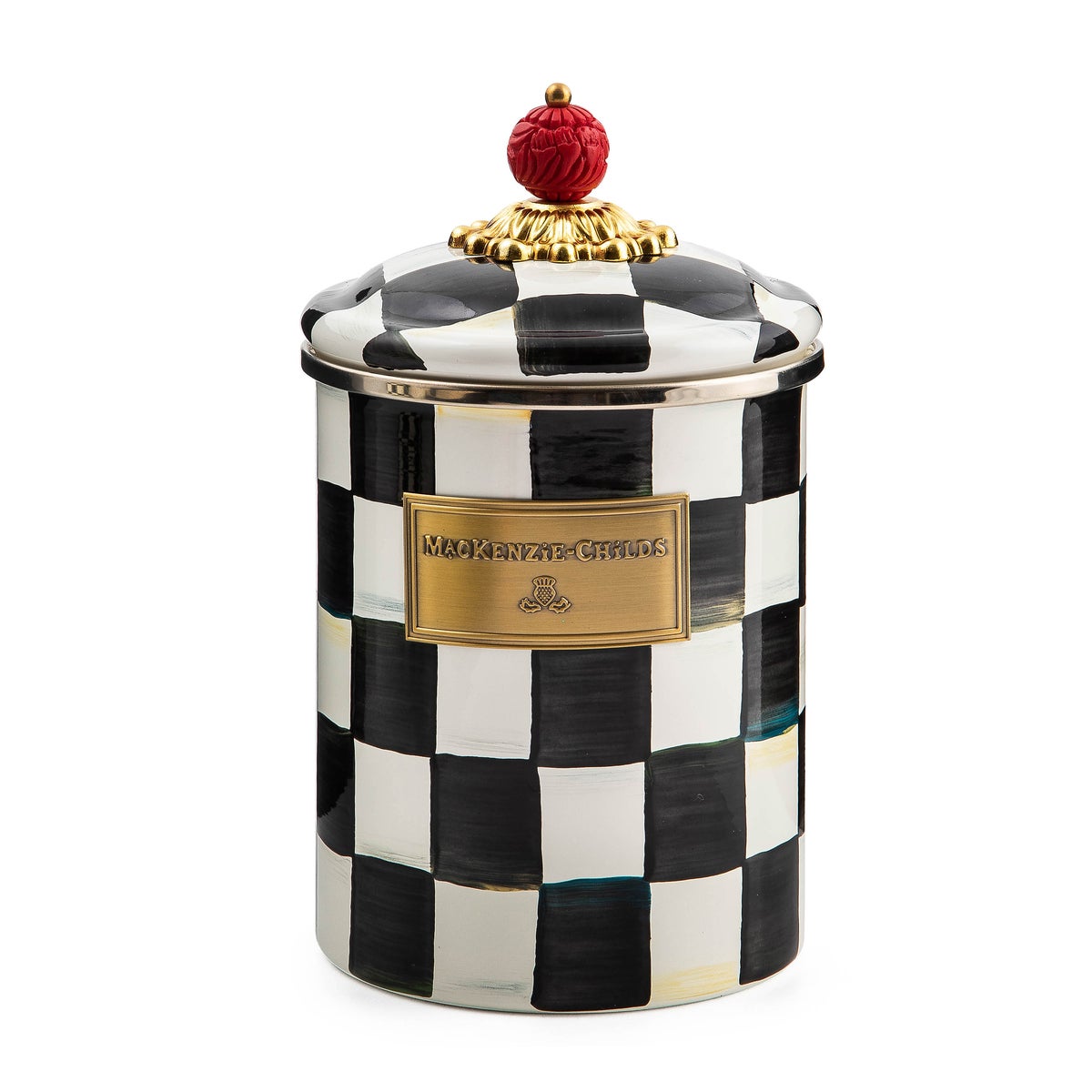 Courtly Check Medium Canister