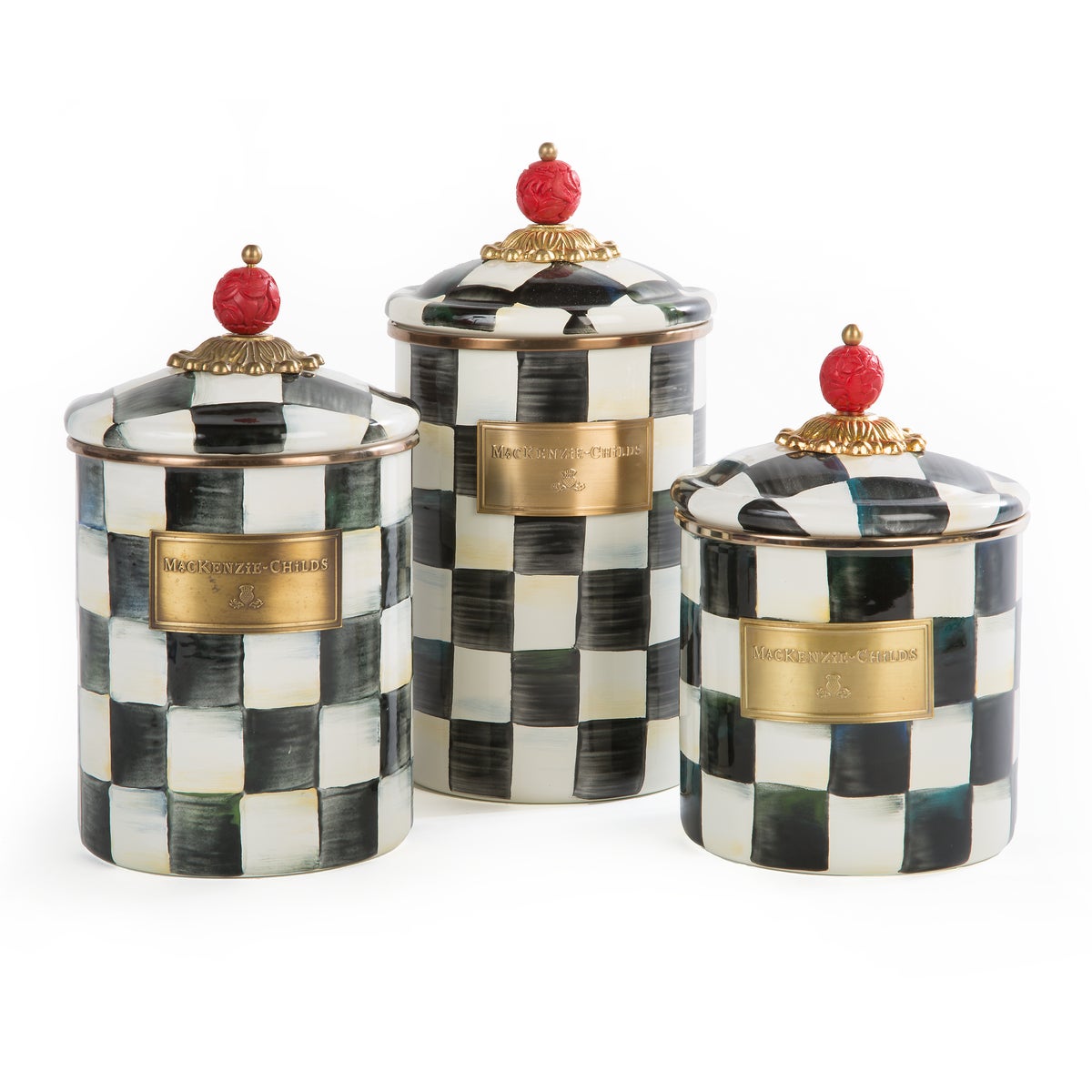Courtly Check Medium Canister - Image 5