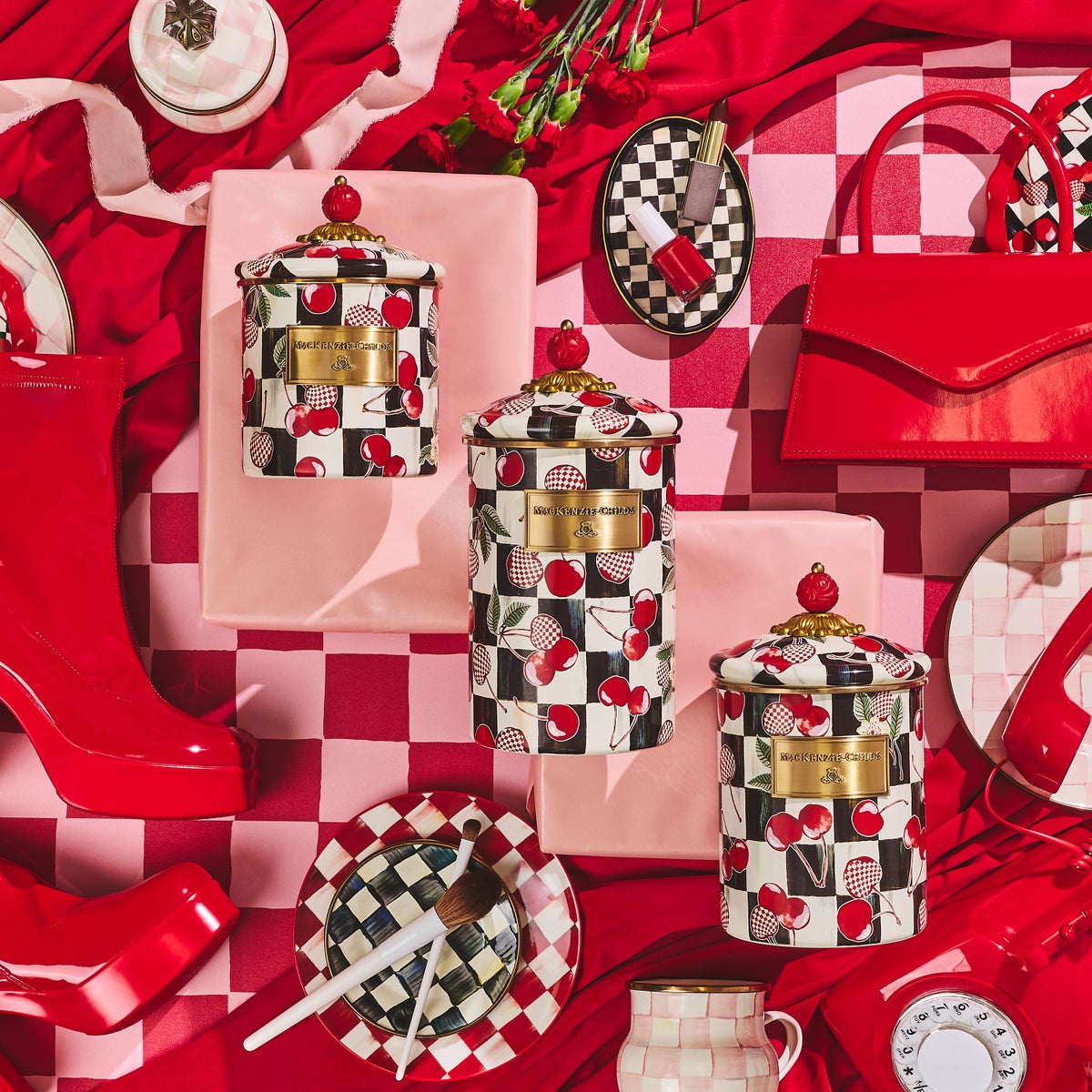 Mon Cheri Canisters, Set of 3 - Image 4